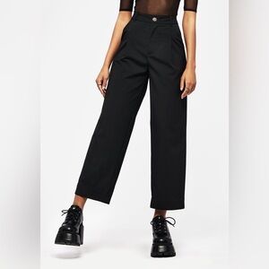 Disturbia Black Wide Leg Pants